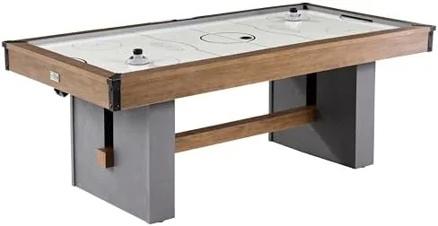 barrington urban 7 air powered hockey table with pusher and puck set